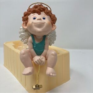 Vintage Hallmark new in box stocking hanger.